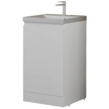 Тумба с раковиной Style Line Батлер СС-00002488/СС-00002486 белый матовый