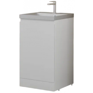 Тумба с раковиной Style Line Батлер СС-00002488/СС-00002486 белый матовый