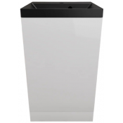 Тумба с раковиной Style Line Моно ЛС-00002450/СС-00002485 50 белый софт