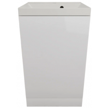 Тумба с раковиной Style Line Моно ЛС-00002450/СС-00002487 50 белый софт