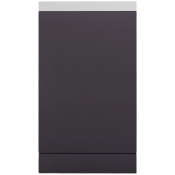 Тумба с раковиной Style Line Моно ЛС-00002451/СС-00002484 50 графит нубук