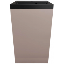 Тумба с раковиной Style Line Моно ЛС-00002453/СС-00002485 50 санд пудровый