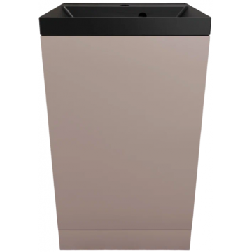 Тумба с раковиной Style Line Моно ЛС-00002453/СС-00002485 50 санд пудровый