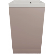 Тумба с раковиной Style Line Моно ЛС-00002453/СС-00002487 50 санд пудровый