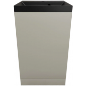 Тумба с раковиной Style Line Моно ЛС-00002452/СС-00002485 50 санд серая галька