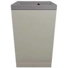 Тумба с раковиной Style Line Моно ЛС-00002452/СС-00002486 50 санд серая галька