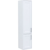 Шкаф-пенал Aquanet Бостон New 306371 35 левый белый сатин