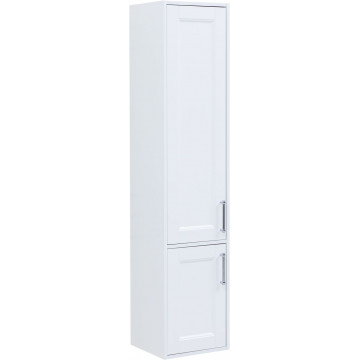 Шкаф-пенал Aquanet Бостон New 306371 35 левый белый сатин