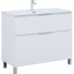 Тумба под раковину Aquanet Алвита New 344135 100 белый матовый