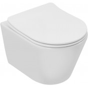 Унитаз подвесной Aquanet Atago 3.0 Tornado 348006 с сиденьем белый