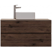 Тумба с раковиной Aquanet Алвита New 334188/211280/345786 100 дуб веллингтон табак
