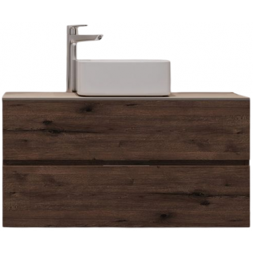 Тумба с раковиной Aquanet Алвита New 334188/211280/345786 100 дуб веллингтон табак