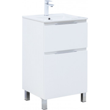 Тумба под раковину Aquanet Алвита New 344131 50 белый матовый