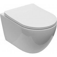 Унитаз подвесной Aquanet Cetus 3.0 Tornado 348001 с сиденьем белый