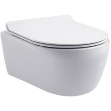 Унитаз подвесной Aquanet Smart W Tornado 332172 с сиденьем белый