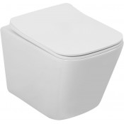 Унитаз подвесной Aquanet Tavr 3.0 Tornado 348007 с сиденьем белый