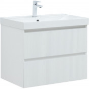 Тумба с раковиной Aquanet Альтера 337155/333267 70 белый матовый