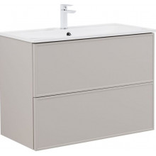 Тумба под раковину Aquanet Арт 343968 90 бежевый