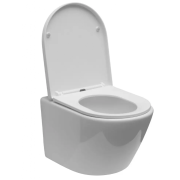 Унитаз подвесной Aquanet Z-02 346760 с сиденьем белый