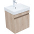 Тумба с раковиной Aquanet Оптима 344802/301802 50 дуб светлый