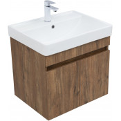 Тумба под раковину Aquanet Оптима 344795 60 дуб рустикальный