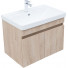 Тумба с раковиной Aquanet Оптима 344804/301804 70 дуб светлый