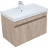 Тумба под раковину Aquanet Оптима 344805 80 дуб светлый