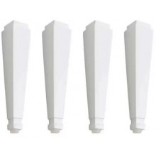 Ножки для мебели Aquanet Бостон New 345100 белый