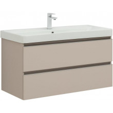 Тумба с раковиной Aquanet Вега 329581/323884 100 бежевый