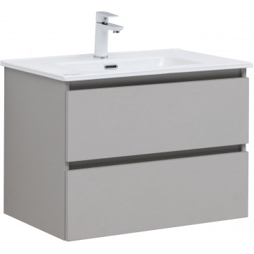 Тумба с раковиной Aquanet Вега 2.0 337942/284027 70 бежевый