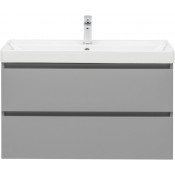 Тумба с раковиной Aquanet Вега 2.0 337944/323883 90 бежевый