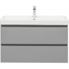 Тумба с раковиной Aquanet Вега 2.0 337944/323883 90 бежевый