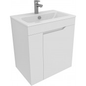 Тумба под раковину Aquanet Практика 330453 60 белый матовый