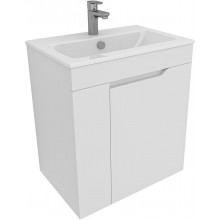 Тумба под раковину Aquanet Практика 330453 60 белый матовый