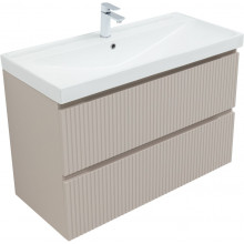 Тумба с раковиной Aquanet Джейн 343979/333270 100 бежевый