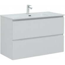Тумба под раковину Aquanet Джейн 335426 100 белый матовый