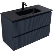 Тумба с раковиной Aquanet Джейн 335431/329257 100 маренго