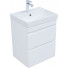 Тумба под раковину Aquanet Слим 346046 50 белый сатин