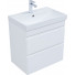 Тумба под раковину Aquanet Слим 346047 60 белый сатин