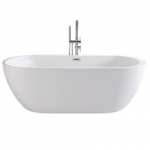 Акриловая ванна Black&White Swan SB105 170x80 белый глянцевый