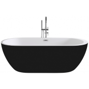 Акриловая ванна Black&White Swan SB105 Black 170x80 черный/белый