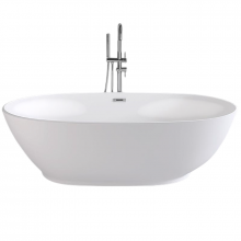 Акриловая ванна Black&White Swan SB106 180x90 белый глянцевый