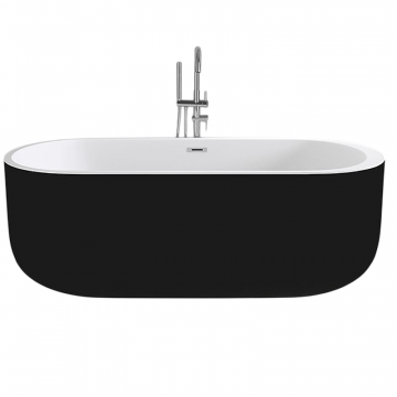 Акриловая ванна Black&White Swan SB109 Black 170x80 черный/белый