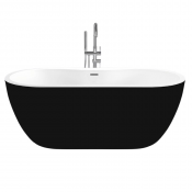 Акриловая ванна Black&White Swan SB111 Black 180x75 черный/белый