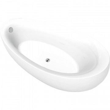 Ванна акриловая Black & White Swan SB225 180x90 белый глянцевый