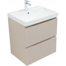 Тумба с раковиной Aquanet Джейн 343975/333266 60 бежевый