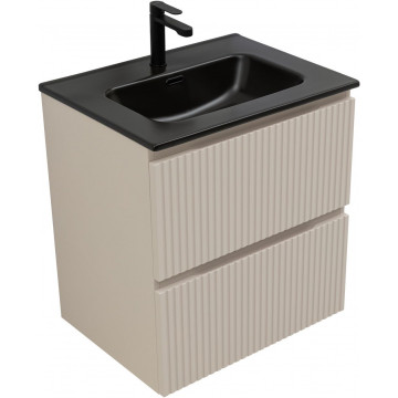 Тумба с раковиной Aquanet Джейн 343975/329253 60 бежевый