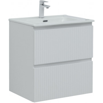 Тумба под раковину Aquanet Джейн 335422 60 белый матовый