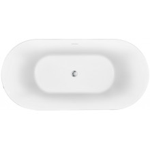 Ванна акриловая Black & White Swan SB320 170x78 белый глянцевый