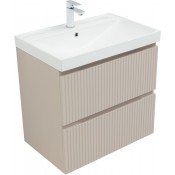 Тумба с раковиной Aquanet Джейн 343976/333267 70 бежевый